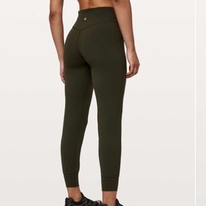 “Dark Olive” Align Joggers